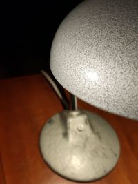 Lampada da scrivania vintage originale martellata, Ungheria anni '60 – miniatura 16