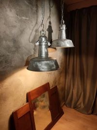 Lampada a sospensione vintage originale da lampione, Padova anni '60 – miniatura 15