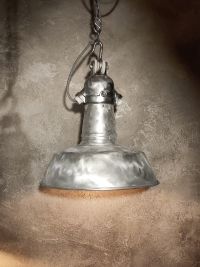 Lampada a sospensione vintage originale da lampione, Padova anni '60 – miniatura 21