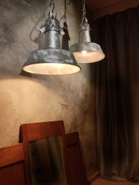 Lampada a sospensione vintage originale da lampione, Padova anni '60 – miniatura 8