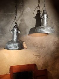 Lampada a sospensione vintage originale da lampione, Padova anni '60 – miniatura 6