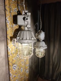 Lampada a sospensione vintage originale Polam Wilkasy, Polonia anni '80 – miniatura 11