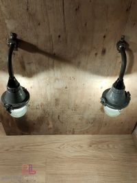 Piccole lampade industriali da parete, con vetro. – miniatura 13