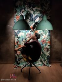 Splendide lampade, grande formato, bellissimo smalto originale – miniatura 1