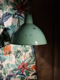 Splendide lampade, grande formato, bellissimo smalto originale – miniatura 5