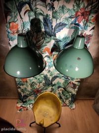Splendide lampade, grande formato, bellissimo smalto originale – miniatura 7