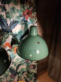 Splendide lampade, grande formato, bellissimo smalto originale – miniatura 8