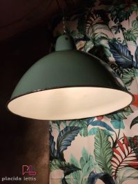 Splendide lampade, grande formato, bellissimo smalto originale – miniatura 9
