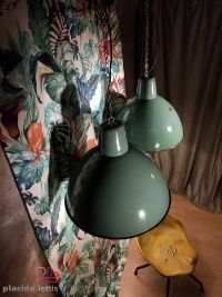 Splendide lampade, grande formato, bellissimo smalto originale – miniatura 11