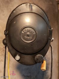 Spotlight da cinema vintage Cremer Paris con lente di Fresnel, anni '50 – miniatura 8