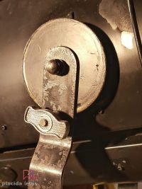 Spotlight da cinema vintage Cremer Paris con lente di Fresnel, anni '50 – miniatura 11