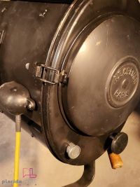 Spotlight da cinema vintage Cremer Paris con lente di Fresnel, anni '50 – miniatura 12