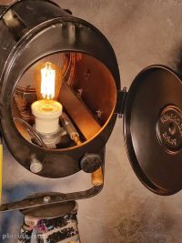 Spotlight da cinema vintage Cremer Paris con lente di Fresnel, anni '50 – miniatura 13