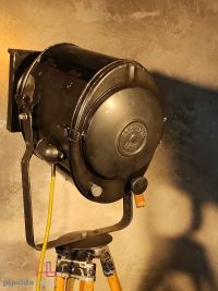 Spotlight da cinema vintage Cremer Paris con lente di Fresnel, anni '50 – miniatura 23