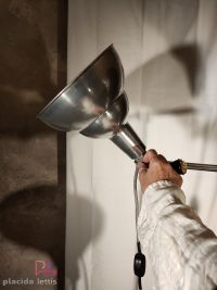 Rarissima lampada da studio fotografico, Ing. Marcucci, anni 40. Esclusiva! – miniatura 10