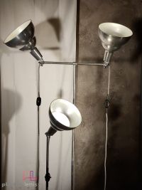 Rarissima lampada da studio fotografico, Ing. Marcucci, anni 40. Esclusiva! – miniatura 13