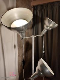 Rarissima lampada da studio fotografico, Ing. Marcucci, anni 40. Esclusiva! – miniatura 2