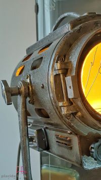 Spotlight da cinema vintage originale Ing. Marcucci Milano, anni '50 – miniatura 22
