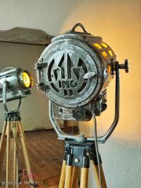 Spotlight da cinema vintage originale Ing. Marcucci Milano, anni '50 – miniatura 14