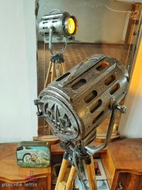 Spotlight da cinema vintage originale Ing. Marcucci Milano, anni '50 – miniatura 15
