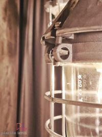 Original vintage explosion-proof pendant light by Polam, Poland 1970s – miniatura 12