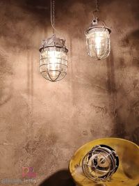 Original vintage explosion-proof pendant light by Polam, Poland 1970s – miniatura 13