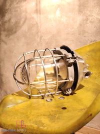 Original vintage explosion-proof pendant light by Polam, Poland 1970s – miniatura 14