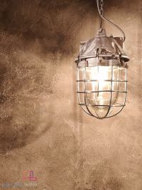 Original vintage explosion-proof pendant light by Polam, Poland 1970s – miniatura 17