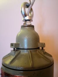 Lampada industriale prodotta negli anni 70, proveniente dal Giappone, Tokio – miniatura 5