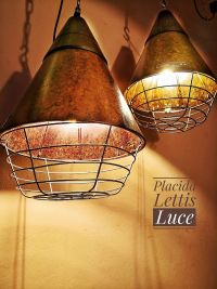 Original vintage pendant light in brown bakelite, East Germany 1970s – thumbnail 6