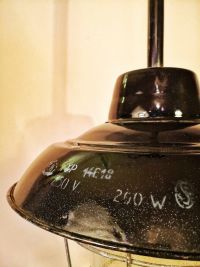 Lampada industriale prodotta negli anni '60 in Repubblica Ceca da Elektrosvit – miniatura 5