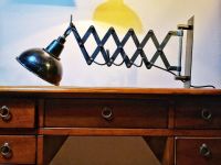 Lampada industriale con soffietto prodotta negli anni '60 - Colore Nero – miniatura 6