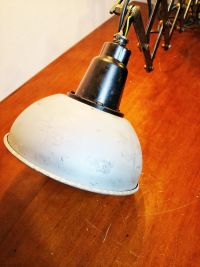 Lampada industriale con soffietto prodotta negli anni '60 - Colore Silver – miniatura 8