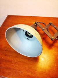 Lampada industriale con soffietto prodotta negli anni '60 - Colore Silver – miniatura 7