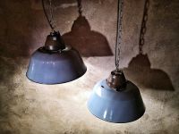 Original vintage WAS-FEM pendant light in blue-grey, Hungary 1960s – thumbnail 6