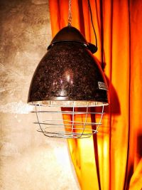 Lampada industriale prodotta negli anni '70, nella ex DDR da AKA Eletric – miniatura 5
