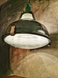 Lampada industriale anni '70 - Colore nero – miniatura 10