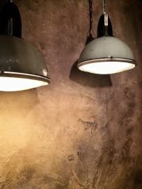 Original vintage pendant light in light green with curved glass, 1970s – thumbnail 3