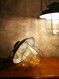 Original vintage lantern pendant light in black, Czechoslovakia 1960s – thumbnail 12