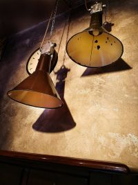 Lampada industriale prodotta negli anni '60 in repubblica ceca da Elektrosvit. – miniatura 7