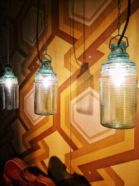 Piccole lampade industriali completamente in vetro – miniatura 3