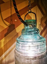 Piccole lampade industriali completamente in vetro – miniatura 16