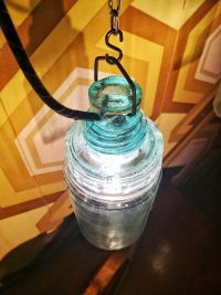 Piccole lampade industriali completamente in vetro – miniatura 8