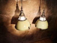Large original vintage pendant light with glass top, Russia 1970s – thumbnail 3