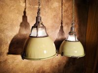 Large original vintage pendant light with glass top, Russia 1970s – thumbnail 6