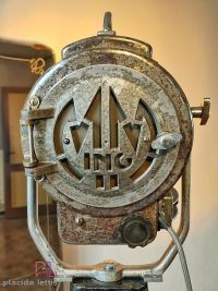 Spotlight da cinema vintage originale Ing. Marcucci Milano, anni '50 – miniatura 4