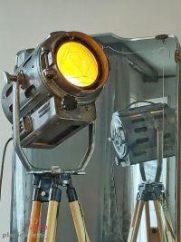 Spotlight da cinema vintage originale Ing. Marcucci Milano, anni '50 – miniatura 6