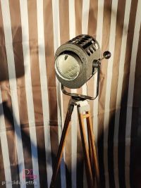 Faro da teatro vintage originale con fori di aerazione, anni '60 – miniatura 6