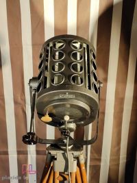 Faro da teatro vintage originale con fori di aerazione, anni '60 – miniatura 1