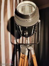 Faro da teatro vintage originale con fori di aerazione, anni '60 – miniatura 17